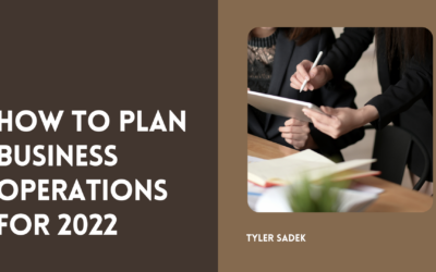 How to Plan Business Operations for 2022